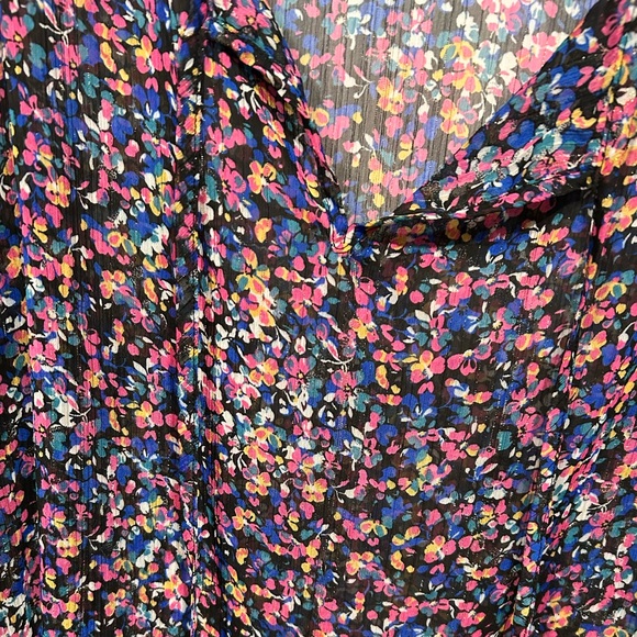 Chenault Multicolor Floral Blouse - Picture 5 of 6